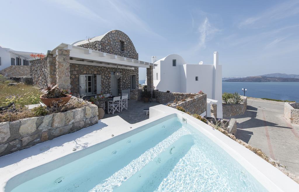 Red Cliff Villa 2Bedroom Villa With Caldera View And Plunge Pool Akrotiri  Bagian luar foto